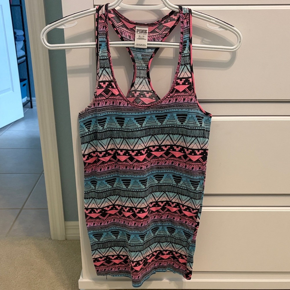 PINK Victoria's Secret Racerback Tank Size XS